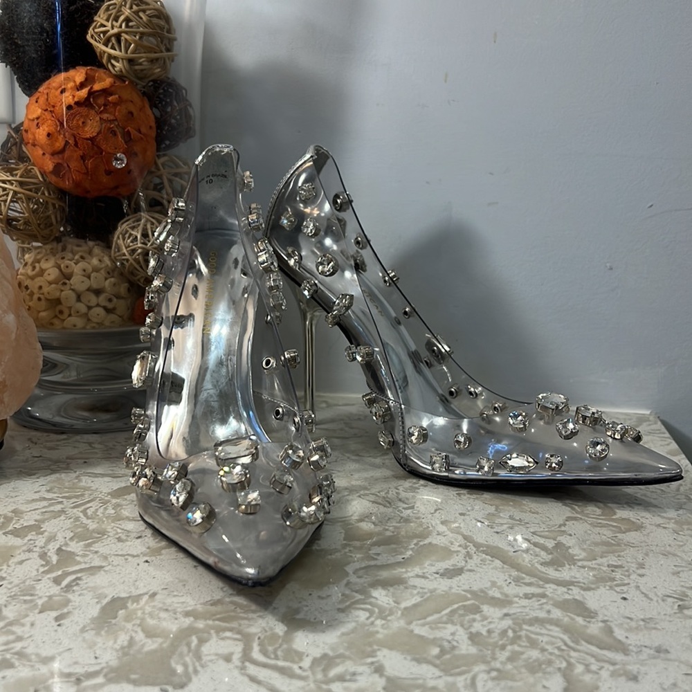 Good American Jeweled Emma heels - Picture 4 of 5